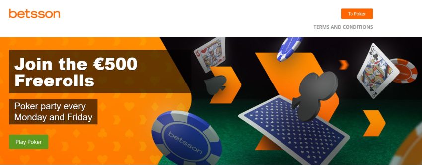 betsson poker tournament