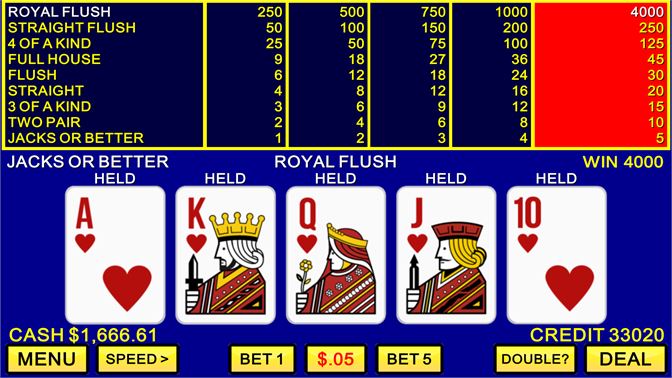 video poker